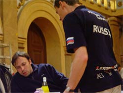Алексей Шастов и Дмитрий Петров отдыхают между турами