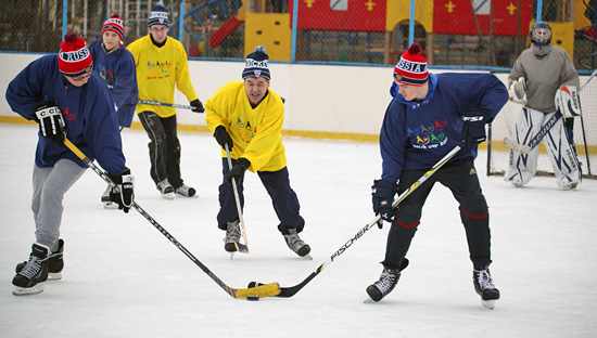 хоккейный матч в Курске 2014