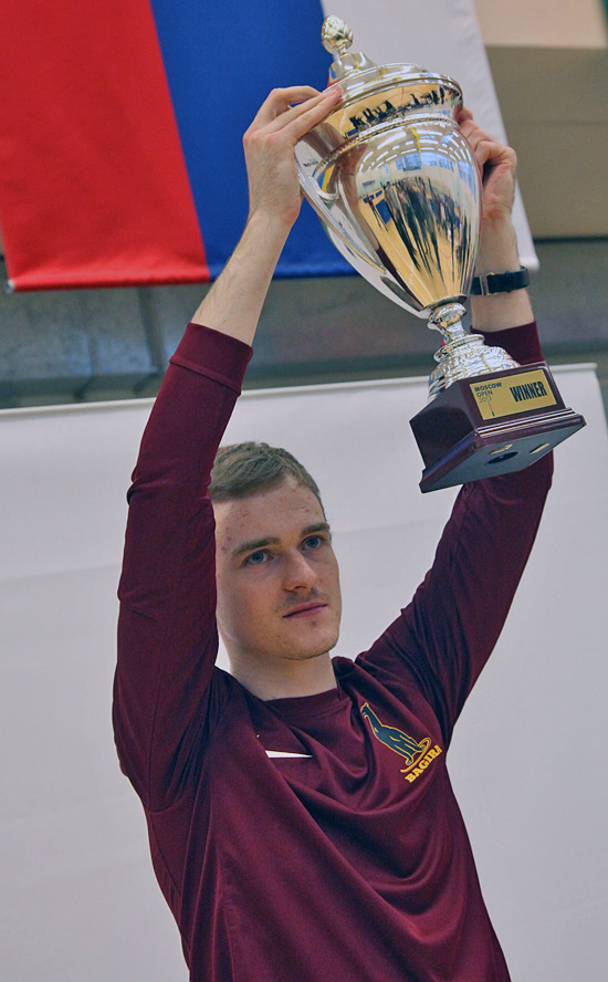 Александр Милорадов - победитель Moscow Open 2013