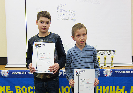 призеры 4 Дивизиона Moscow Open 2019 