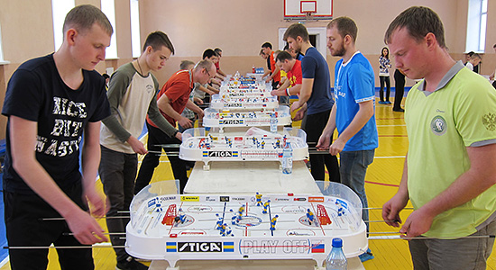 III Стальной Кубок по настольному хоккею в Новокузнецке