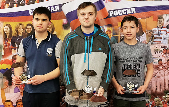 Никита Павлов - чемпион России в категории Юниоры по настольному хоккею 2019-20