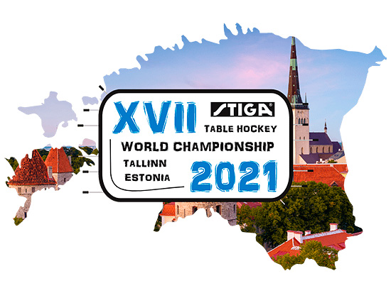 чемпионат мира 2021 по настольному хоккею в Таллинне.